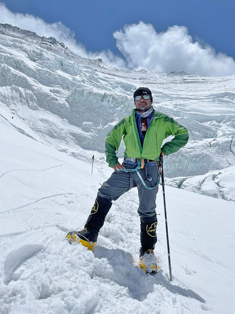 Satish Lhotse 8516m expedition 2021