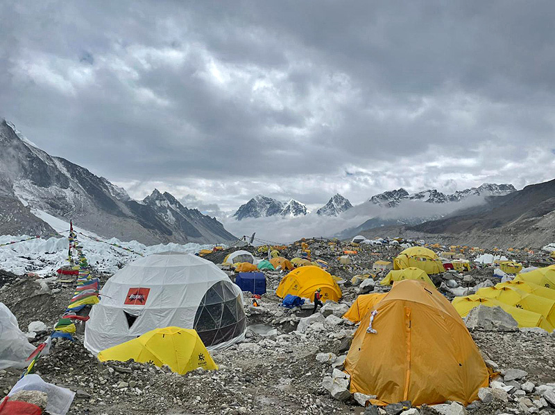 Satish Lhotse 8516m expedition 2021