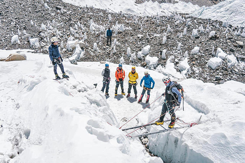 Satish Lhotse 8516m expedition 2021