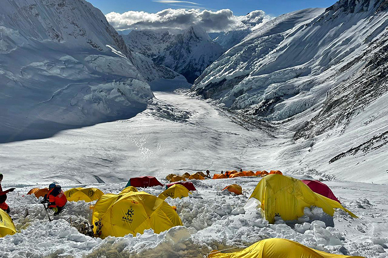 Satish Lhotse 8516m expedition 2021