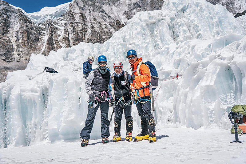 Satish Lhotse 8516m expedition 2021
