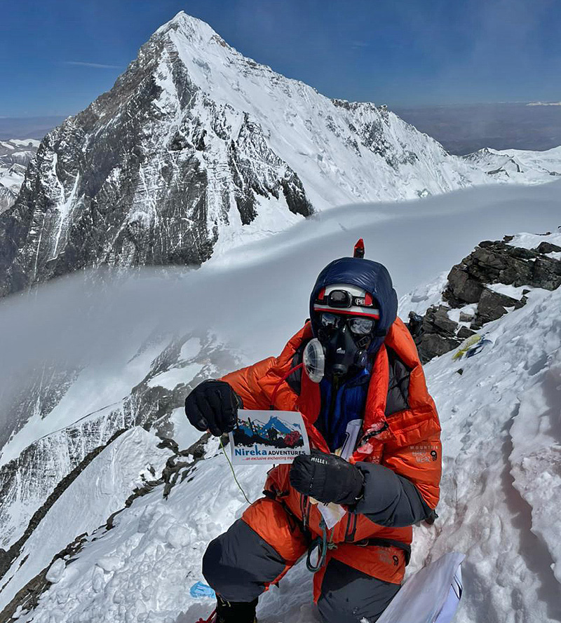 Satish Lhotse 8516m expedition 2021